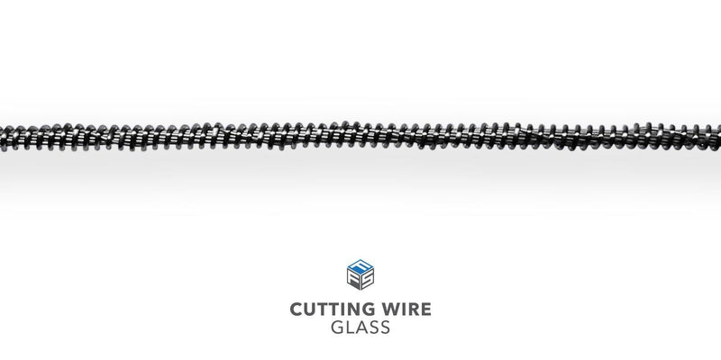 Fine Cutting Wire - Magnified