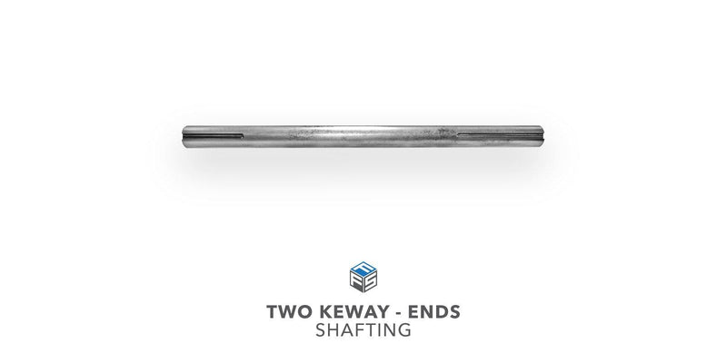 Two Keway - Ends - Shafting - Side View