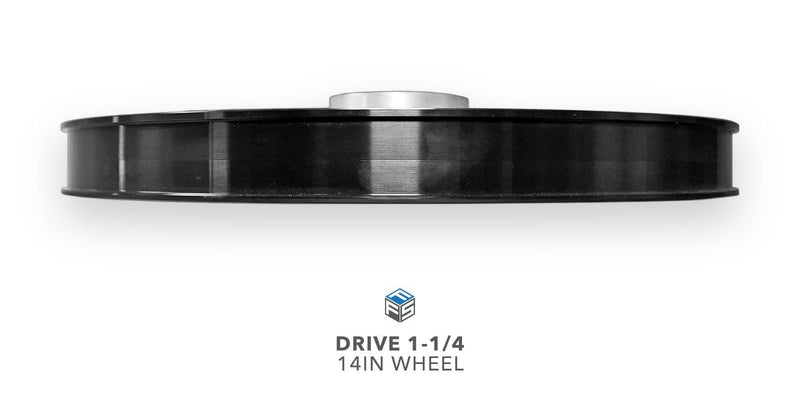 14IN Wheel - Drive 1-1/4IN - Side