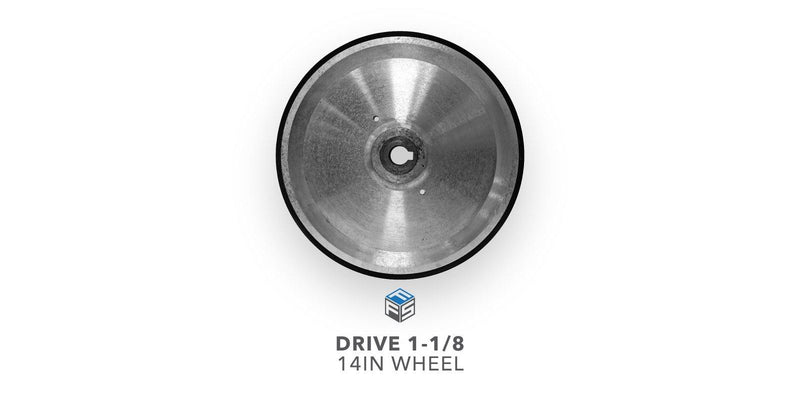 14IN Wheel - Drive 1-1/8IN - Front