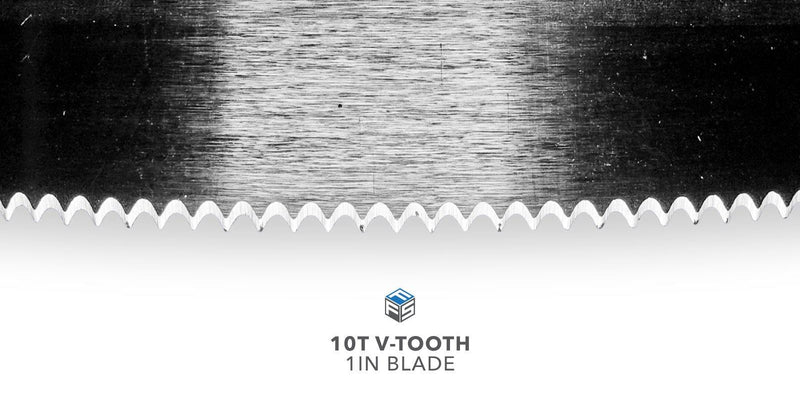 10T V-Tooth Blade - 1IN Width - Magnified