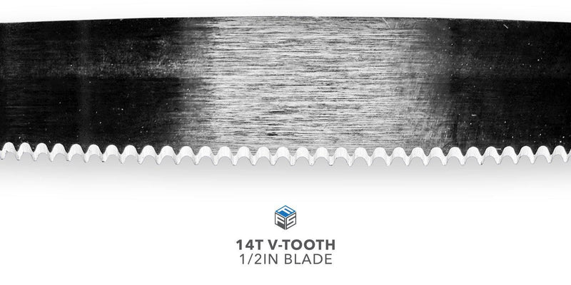 14T V-Tooth Blade - 1/2IN Width - Magnified