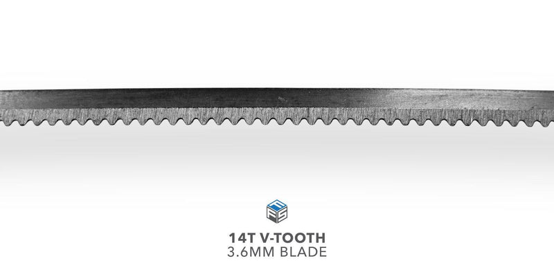 14T V-Tooth Blade - 3.6MM Width - Magnified