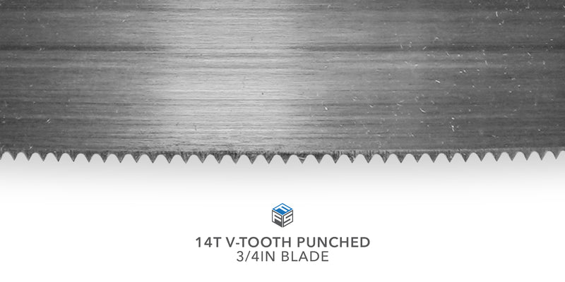 3/4IN - 14T V-Tooth Punched Blade