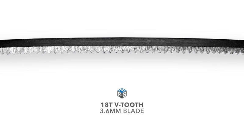 18T V-Tooth Blade - 3.6MM Width - Magnified
