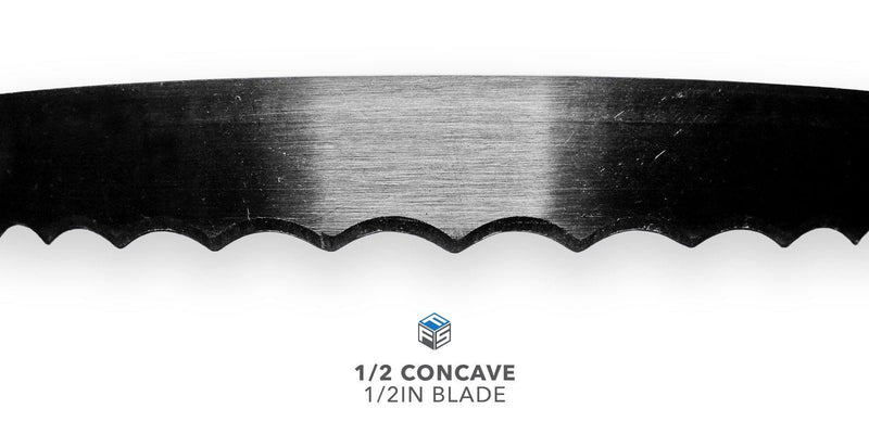 Custom Length Scalloped Edge Bandknife Blade - The Bandsaw Shop