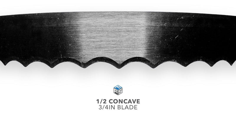 1/2 Concave Blade - 3/4IN Width