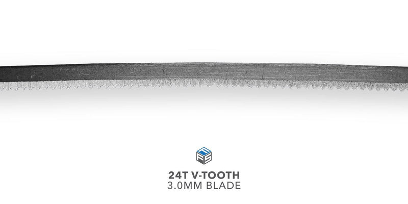 24T V-Tooth Blade - 3.0MM Width - Magnified
