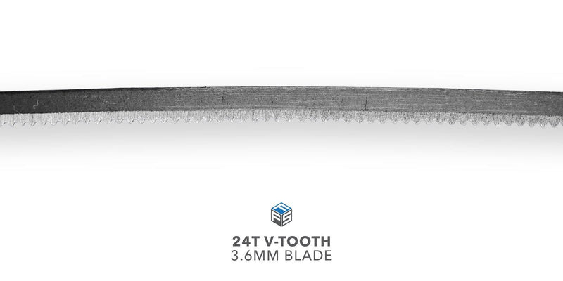 24T V-Tooth Blade - 3.6MM Width - Magnified