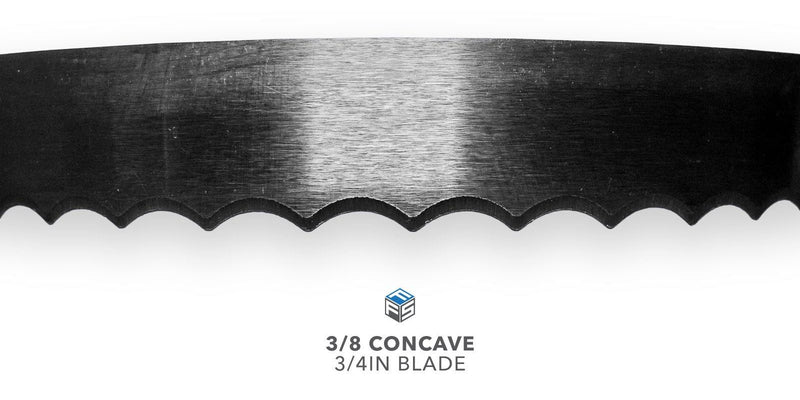 3/8 Concave Blade - 3/4IN Width