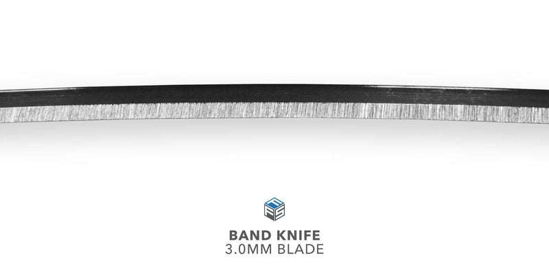 Band Knife Blade - 3.0MM Width - Magnified
