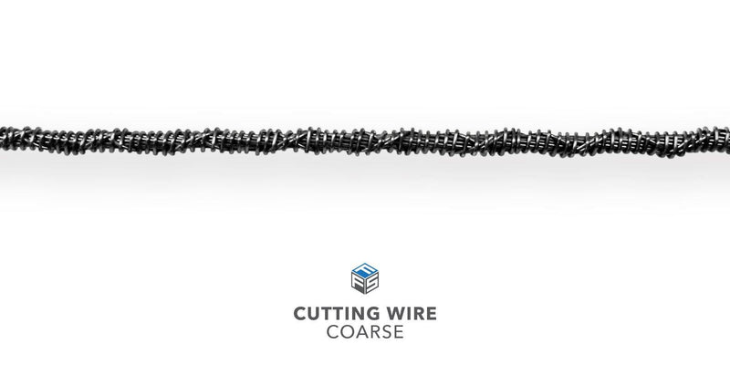 Coarse Cutting Wire - Magnified