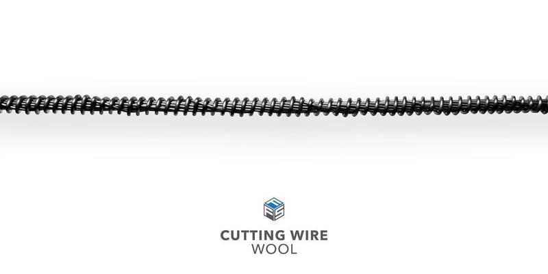 Wool Cutting Wire - Magnified