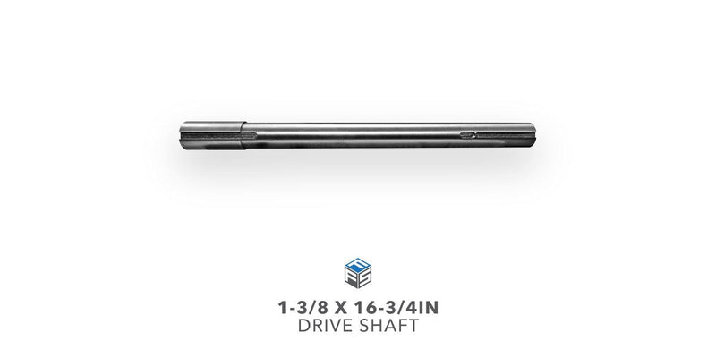 Drive Shaft - 1-3/8 X 16-3/4IN - Side View