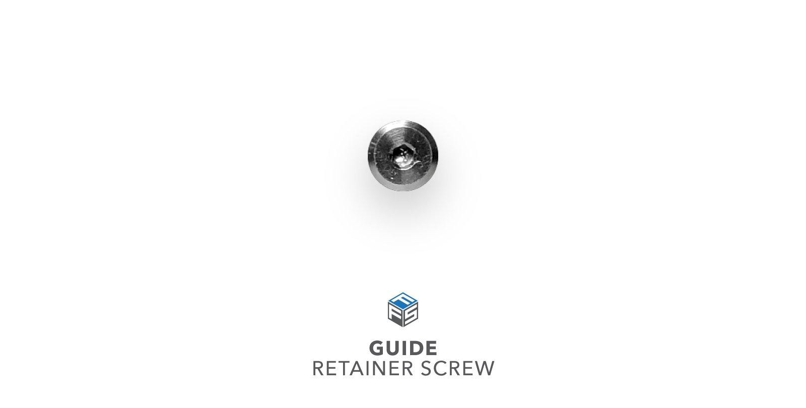 Guide Rod Retainer Guide Retainer Screw - Foam Fab Supply