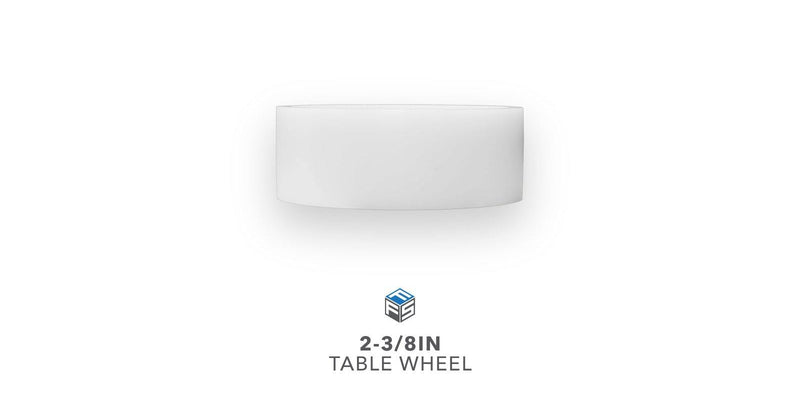 2-3/8IN Table Wheel - Side