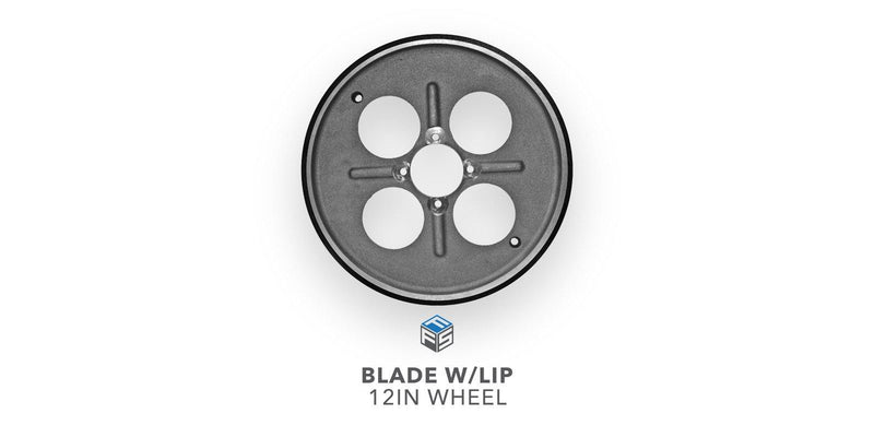 12IN Wheel - Blade with Lip
