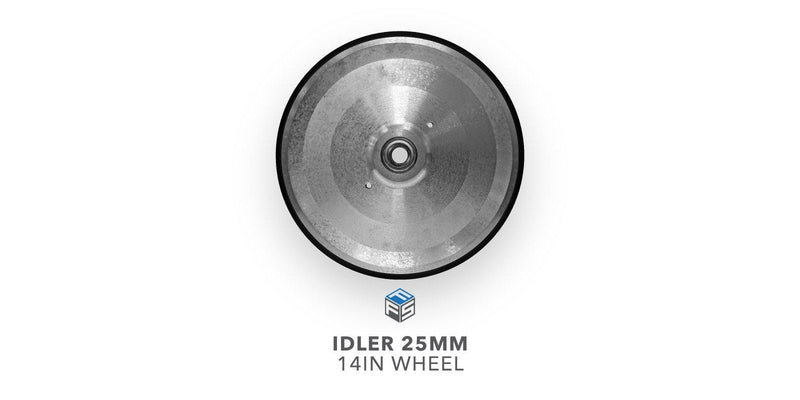14IN Wheel - Idler 25MM - Front