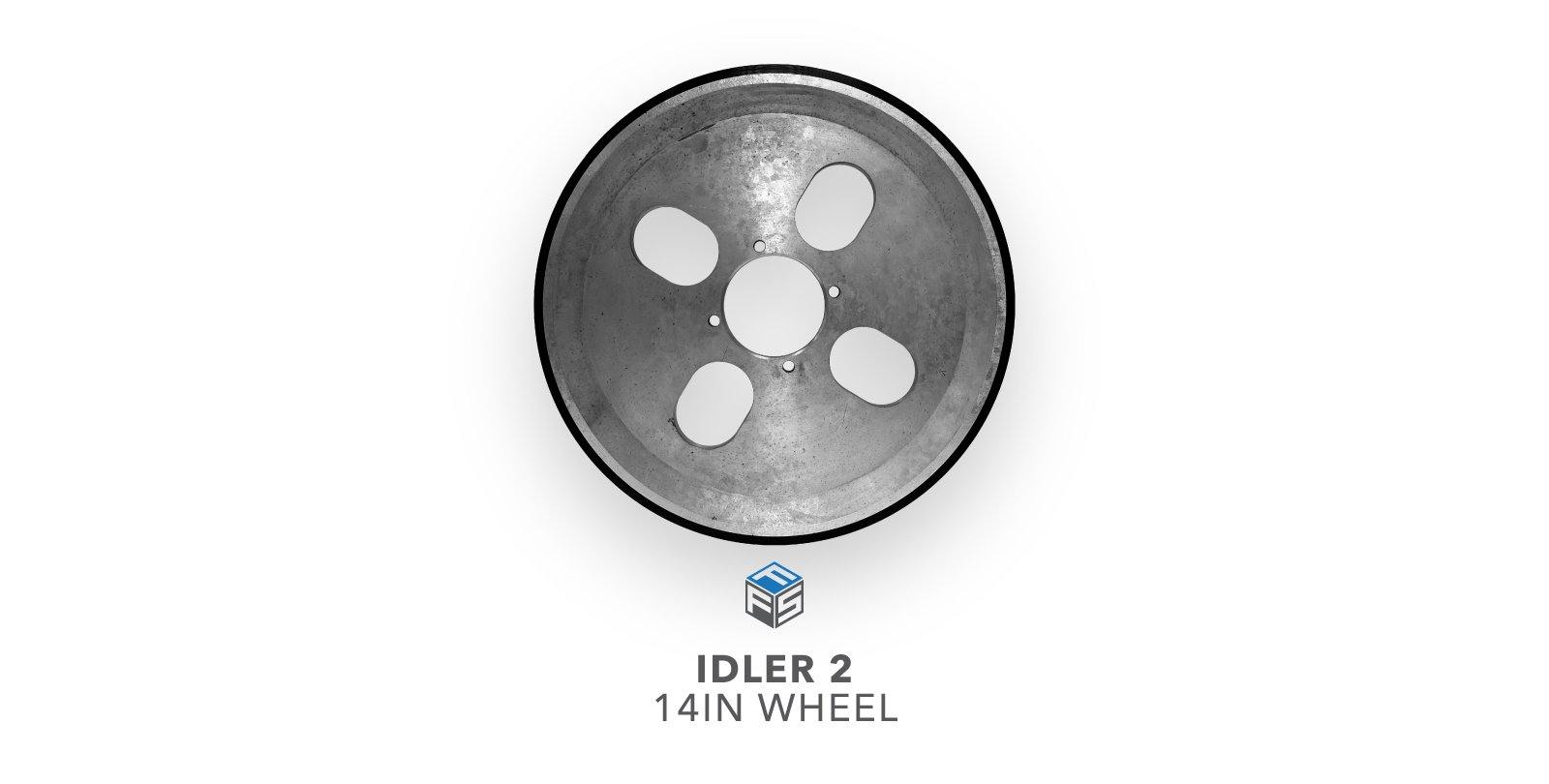 14IN Wheel - Idler 2 - Foam Fab Supply