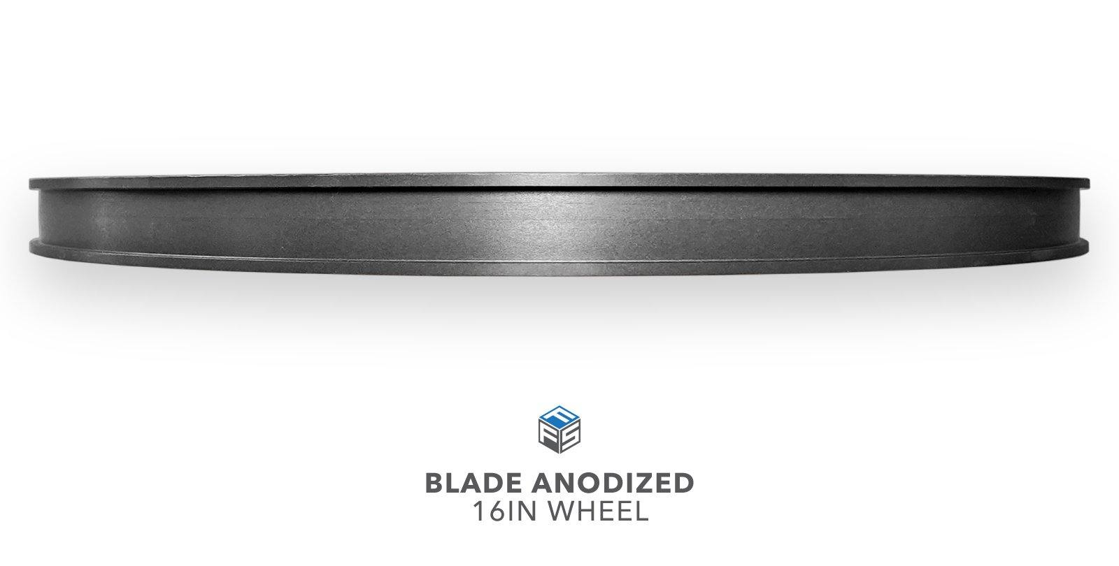 16IN Wheel - Blade Anodized - Foam Fab Supply